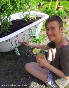 Künstler-Sonntag in der Sonne mit Badewanne ⋆ Ulrike Hirsch