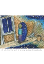 Postkarte "Blick hinter den Schleier"