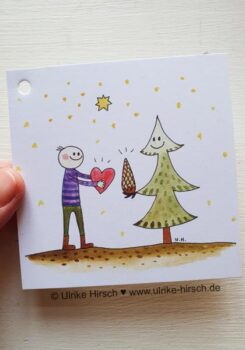 Geschenkanhänger "Oh Tannenbaum"