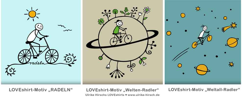 LOVEshirts für Radfahrer